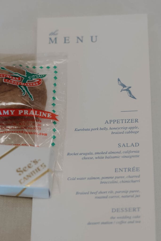 Coastal Blue and Driftwood Neutrals San Diego Wedding color Palettes menu