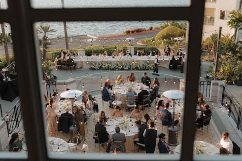 neutral and champagne San Diego Wedding color Palettes reception views